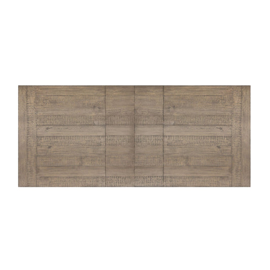 Yellowstone - Dining Table With 2X12" Leaves - Gray