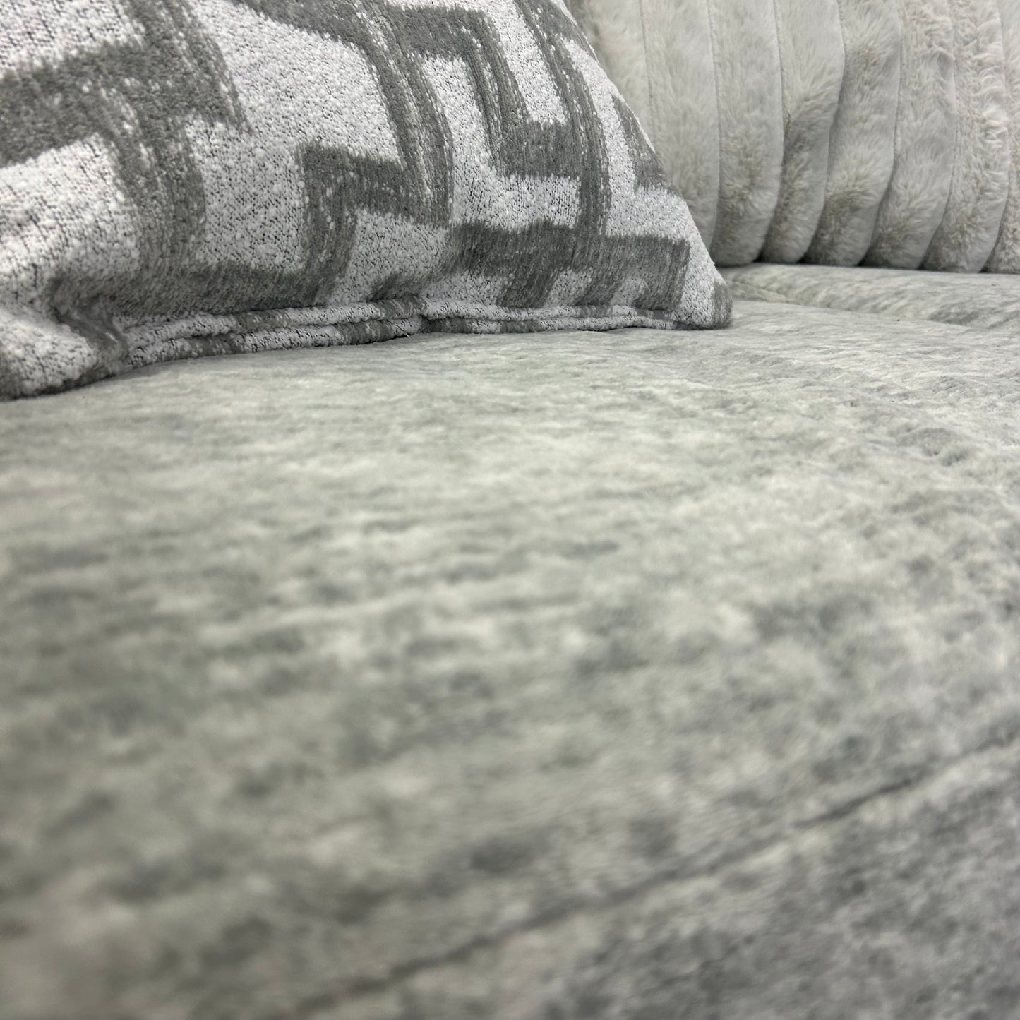 Galactic 2-Piece Sectional Light Gray