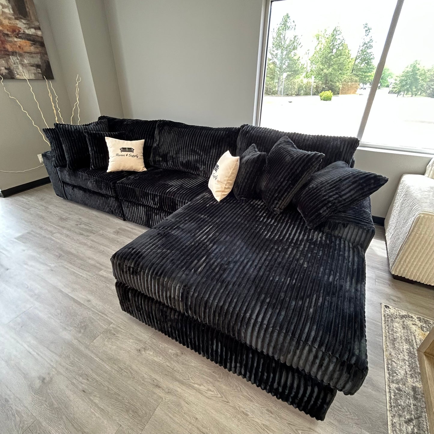 OVERSIZED CORDUROY Modular Sectional Collection (CONTACT FOR DETAILED PRICING)