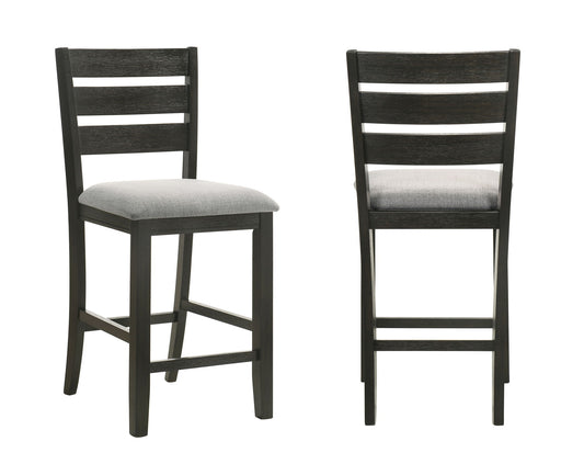 Bardstown - Counter Chair (Set of 2) - Wheat / Charcoal