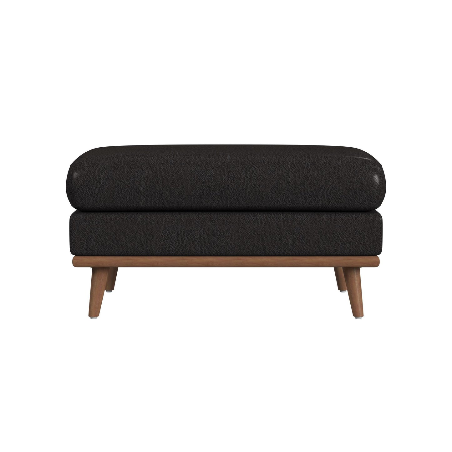 Horizon - Ottoman With Wood Base