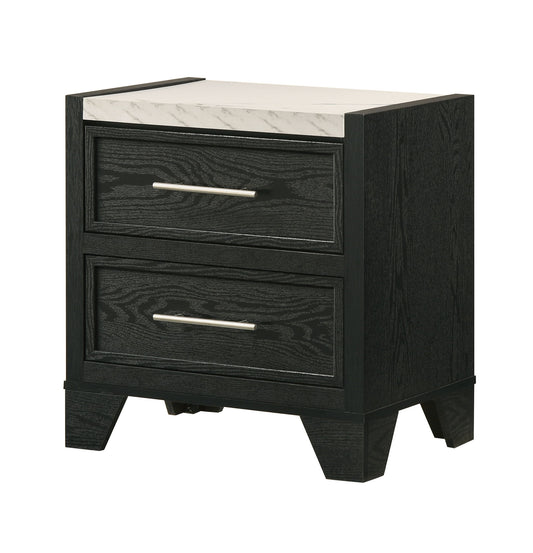 Lamar - Nightstand - Black