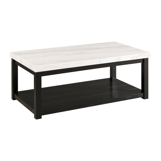 Marcello - Coffee Table With Casters - White