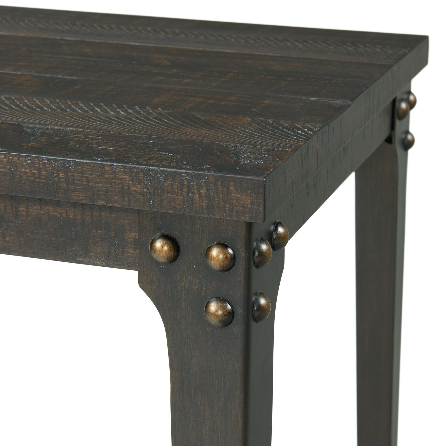 Factory - 2 Piece Occasional Table Set With USB - Light Brown