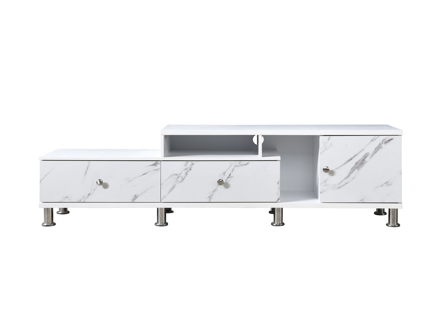 Tessa - TV Stand - White