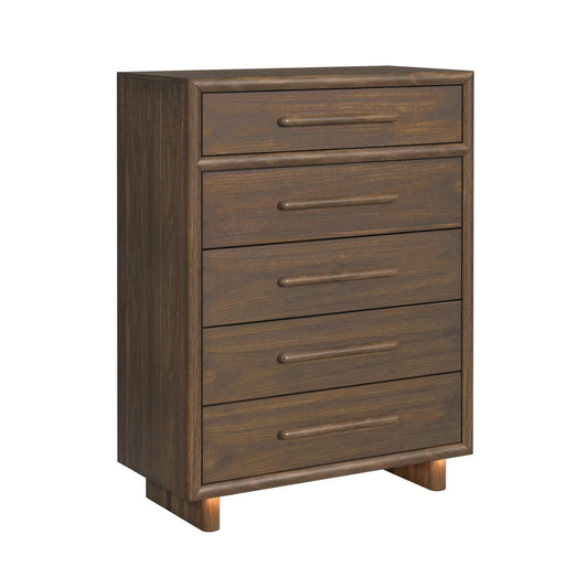 Brisbane - Chest With LED - Brown