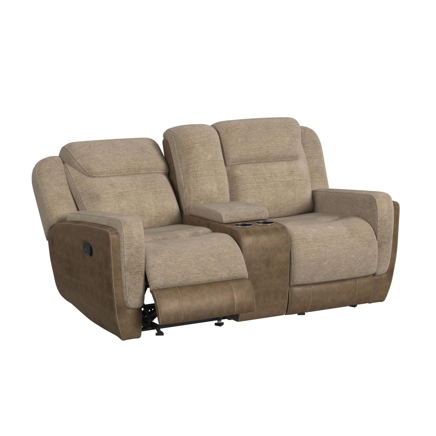 Hornet - Motion Glider Loveseat With Console
