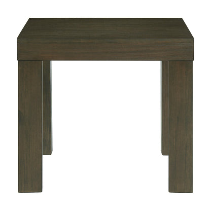 Grady - Square Occasional 2 Piece Set With Coffee & End Table - Dark Brown