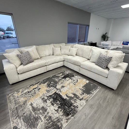*NEW* 5 PC IVORY Modular Sectiona
