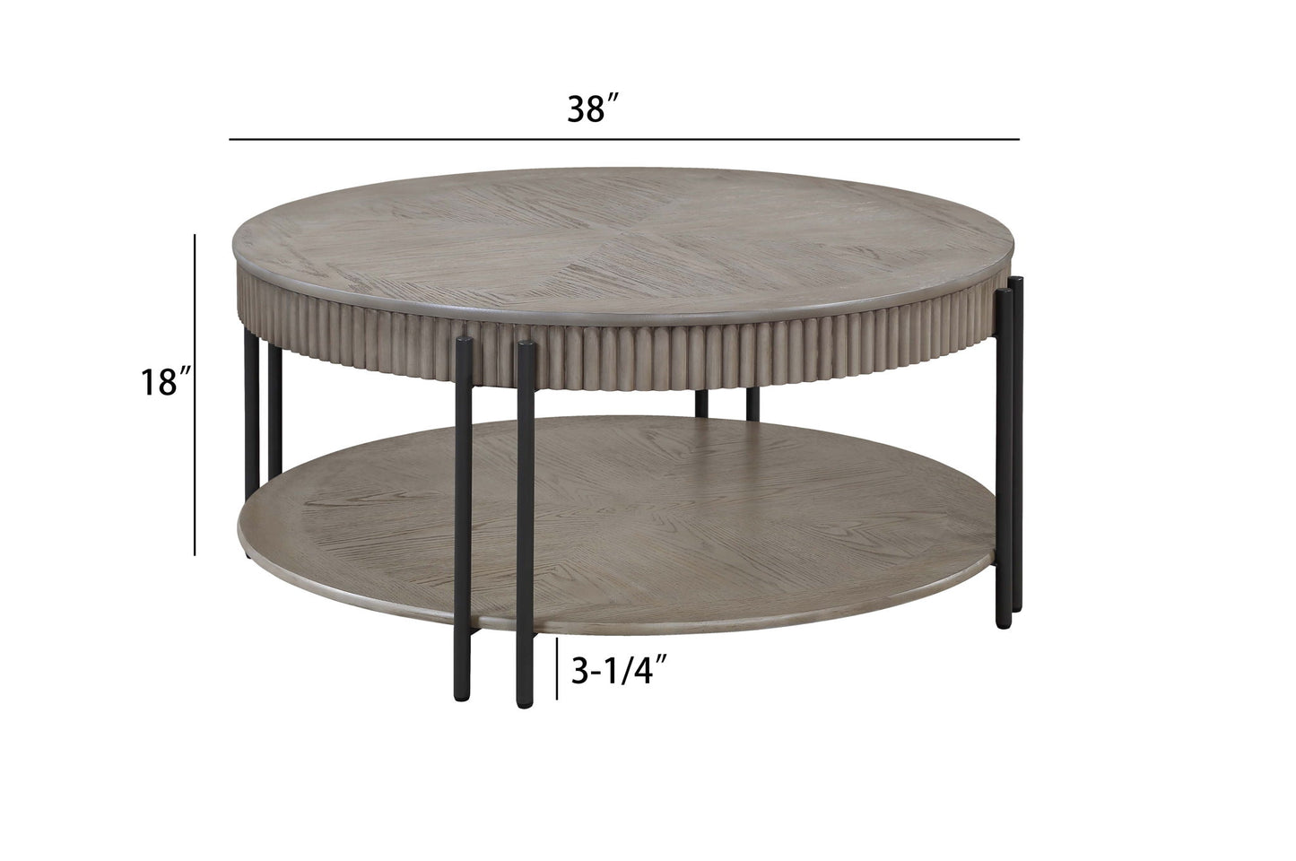 Providence - Table Set (Coffee & 2 End Tables) - Light Brown