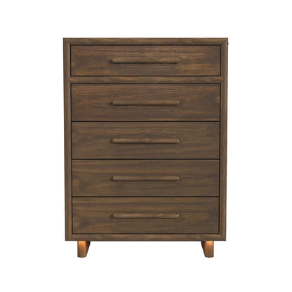Brisbane - Chest With LED - Brown