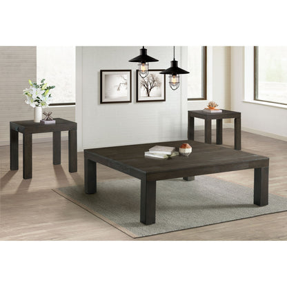 Grady - Square Occasional 2 Piece Set With Coffee & End Table - Dark Brown