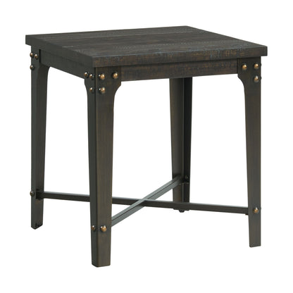 Factory - 2 Piece Occasional Table Set With USB - Light Brown