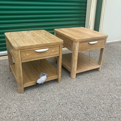 ASHLEY Rencott Classic 1-Drawer End Table Set