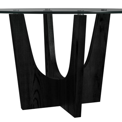 Oregon - Round Table With Glass Top