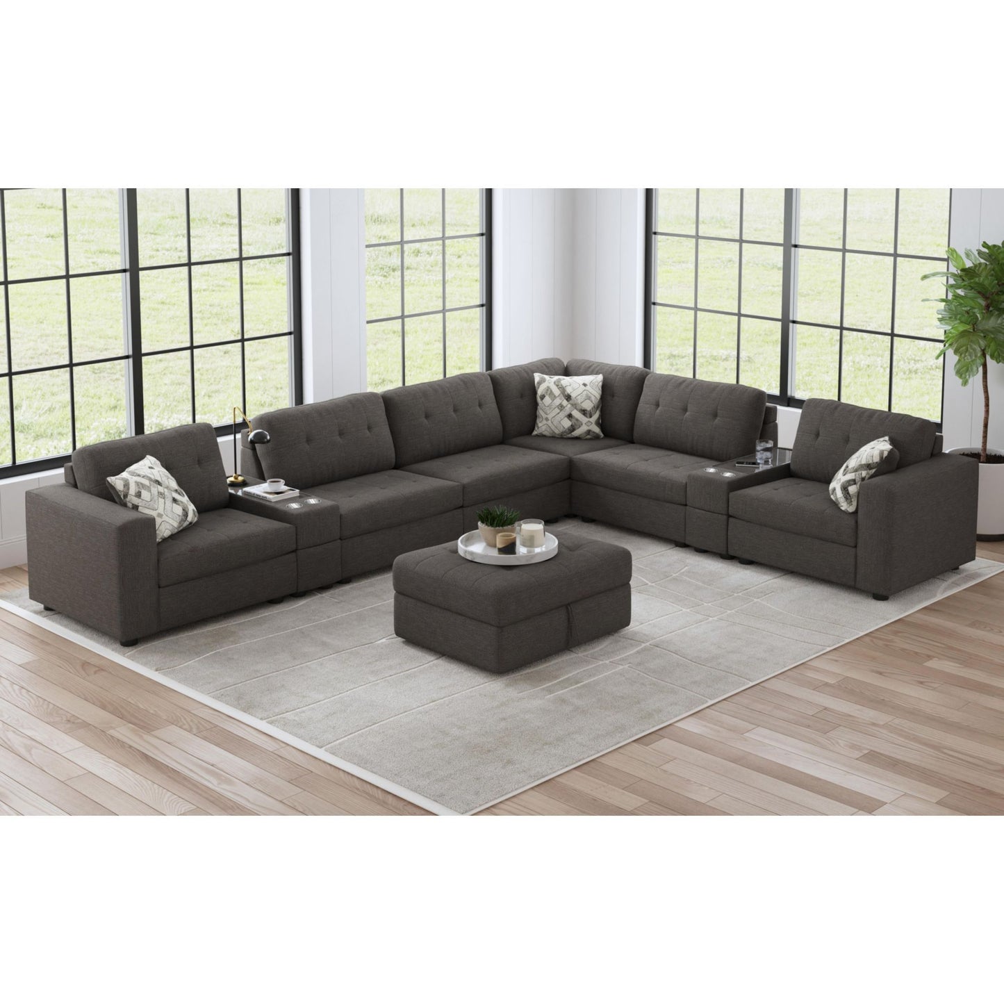 Options One - Living Room Set Sectional
